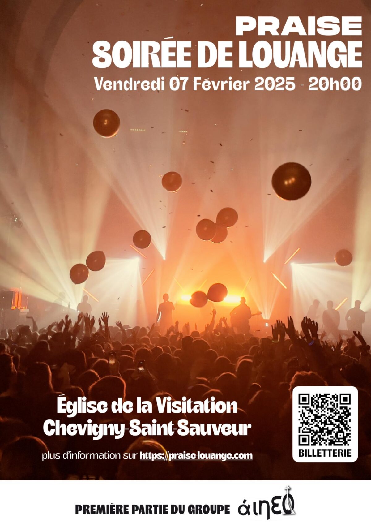 7 Février : Veillée de Louange